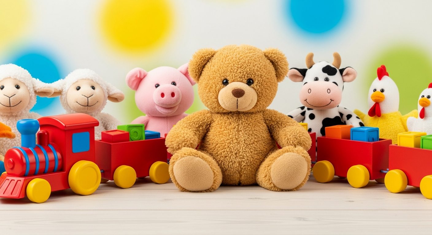 Peluches suaves y adorables